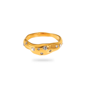 Aya Ring 18K Forgyldt