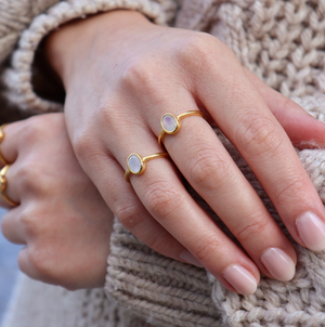 Empowerment Ringsæt 18K Forgyldt
