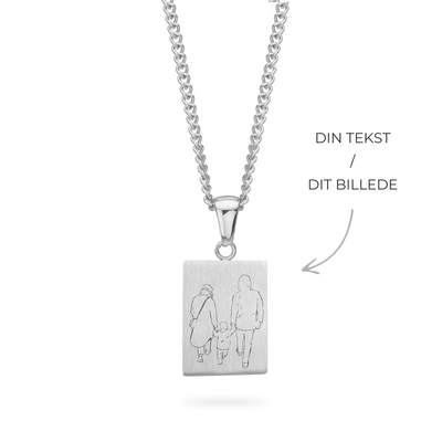 Personal Small Luca Halskæde Platin