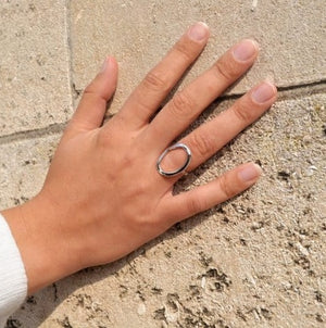 Oval ring
