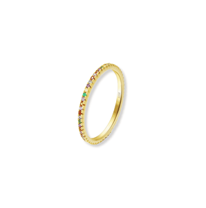 Rainbow Ring Guld