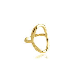 Oval Ring Guld