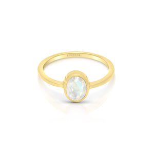 Empowerment Ring Månesten 18K Forgyldt
