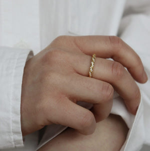 Tiara Ring 18K Forgyldt