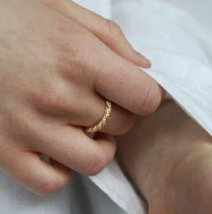 Tiara Ring 18K Forgyldt