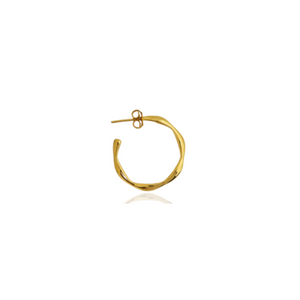 Single Lira ørering guld